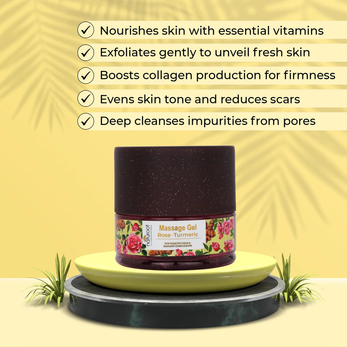 Ubtan Massage Cream with Scrub, Gel and Mask