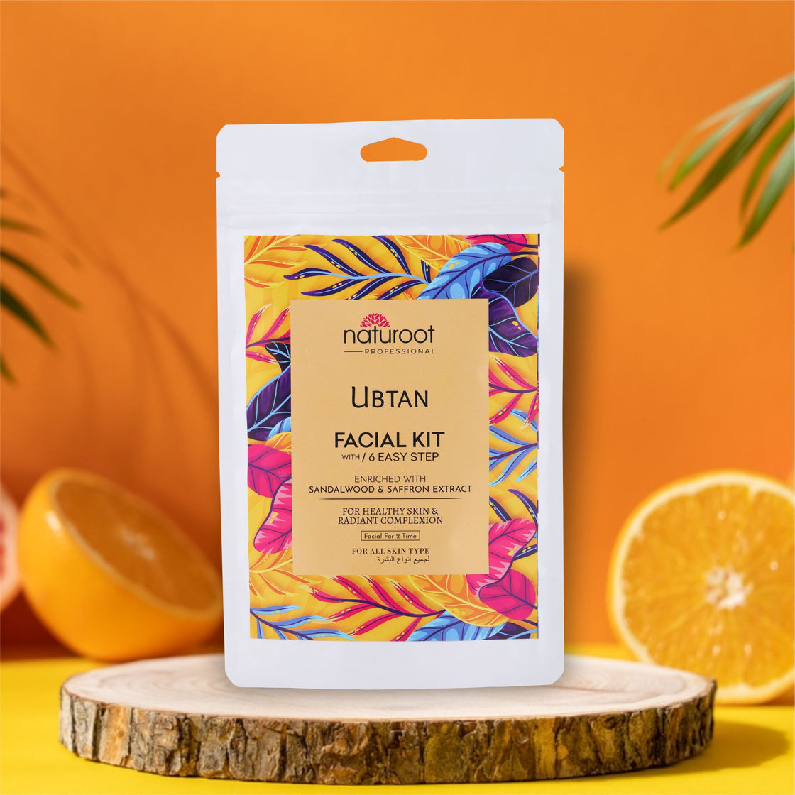 Lavender Crystal Shine Manicure Pedicure with Ubtan Facial Kit