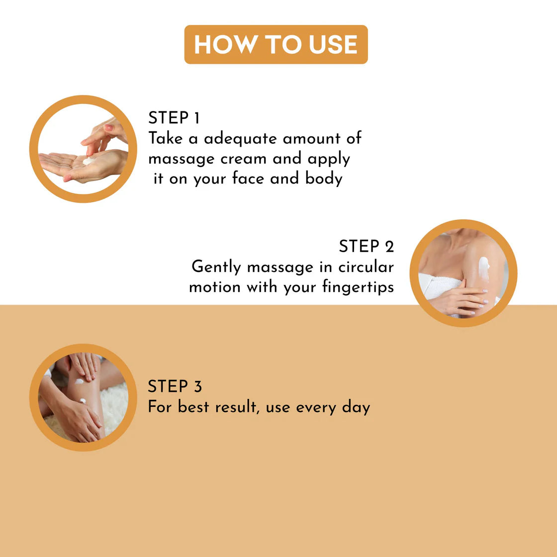 Sparkling Gold Massage Cream and Scrub