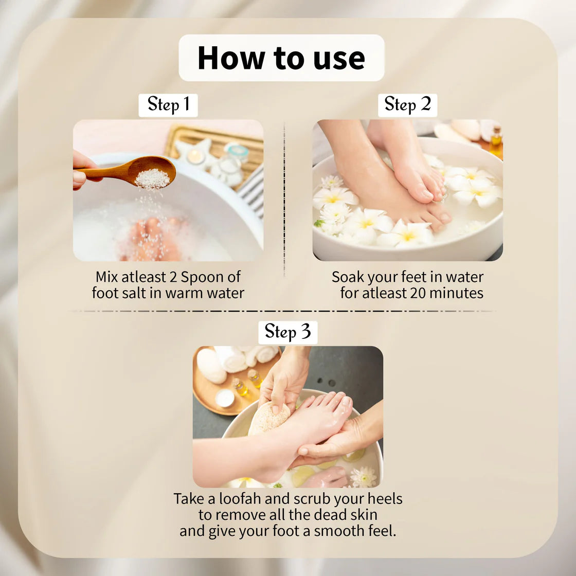 Tangy Orange Crystal Shine Manicure Pedicure with Pretty Pearl Foot Salt