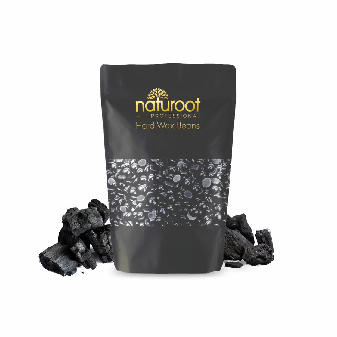 White Chocolate Hard Wax Bean with Charcoal Hard Wax Bean