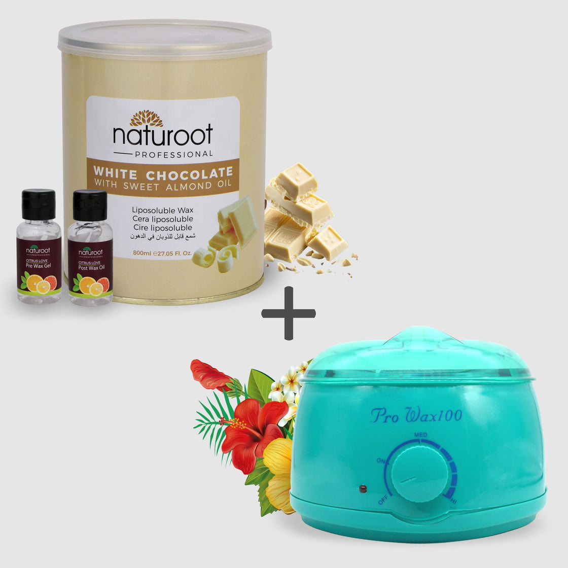 White Chocolate Liposoluble Wax with Heater